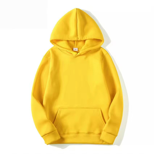 Sweat à capuche décontracté brodé en coton double couche 380G de haute qualité, épais et chaud - Product Image 5