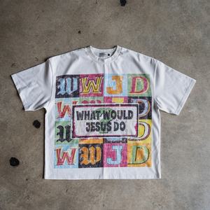 Vêtements d'été vintage amples en coton tricoté 100 % de haute qualité, style hip-hop, séchage rapide, respirants, grandes tailles pour hommes - Product Image 2