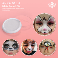 Peinture pour le visage Ankabella à base de plantes naturelles, non toxique, certifiée CE, pigment de peinture corporelle sûr et respectueux de la peau pour les enfants
