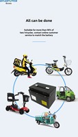 Batterie de fauteuil roulant 24V 10Ah 12Ah, batterie lithium-ion rechargeable pour scooter de mobilité, fauteuil électrique, BMS intelligent, CE UN38.3