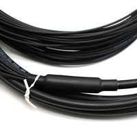 Kabel Patch Fiber Optik 12 Core LC Uniboot ODC yang Diperkuat IP67, 10m LSZH untuk Kabel Tautan Kabinet Radio 5G