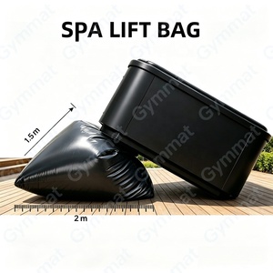 Cale <span class=keywords><strong>de</strong></span> levage gonflable robuste en PVC pour spa, sac <span class=keywords><strong>de</strong></span> levage à air pour déplacement <span class=keywords><strong>de</strong></span> spas et jacuzzis extérieurs - Product Image 3