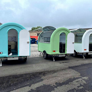 2026年式 カスタムフードキオスク 移動式ケータリングトレーラー ファーストフードトラック 販売中 完全装備 レストランフードトレーラー - Product Image 1