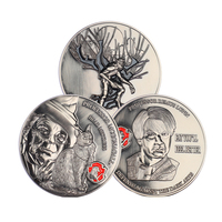 Pièces de monnaie 3D personnalisées de qualité fiable, style antique, en alliage de zinc, grandes tailles