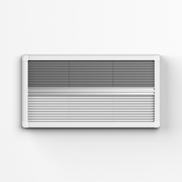 Ventanas de Aleación de Aluminio para Automóviles, Ventanas de Vidrio Acrílico con Mecanismo de Empuje y Tracción para Autocaravanas, Remolques, Campers, Caravanas, 900x500 mm