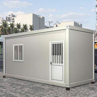 Estructura de acero desmontable para casas portátiles prefabricadas modulares de montaje rápido para uso en campamento o dormitorio Material de acero