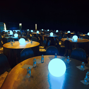 Décoration de fête, lampes de table LED d'extérieur, piscine, jardin, télécommande, 16 RGB, IP65, fonctionne sur piles DC, boules lumineuses - Product Image 4