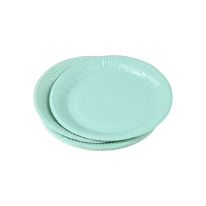 SET DI 20 PIATTI DI CARTA DIAMETRALMENTE RONDE 18CM, SALVIOLA E VITAMINE - Product Image 1