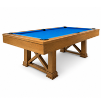 Table de billard de luxe sur mesure, 7 pieds, 8 pieds, table de billard en chêne, moderne