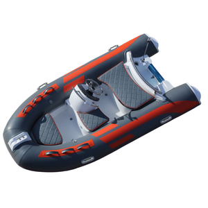 Bateau semi-rigide Ocean Master Patrol CE 3,3 m en Hypalon à coque en V profond, en fibre de verre, pour sport et navigation, modèle 330 - Product Image 3