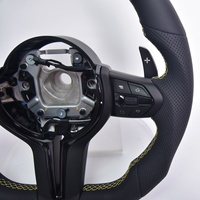 Volant sport personnalisé style M à fond plat pour BMW F10 M5 F16 F20 F22 F25 F26 F30 F31 F32 F34 F35 F36 M3 F80 M4 F82