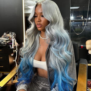 วิกผมบราซิลเลียนเวอร์จิ้นสีออมเบรออเรนจ์เรดแ<span class=keywords><strong>บ</strong></span><span class=keywords><strong>บ</strong></span><span class=keywords><strong>ลอน</strong></span>บอดี้เวฟ  พร้อมเชือกผูกด้านหน้าแ<span class=keywords><strong>บ</strong></span><span class=keywords><strong>บ</strong></span>ลูกไม้  ผมแท้  ถอนขนมาแล้ว  สี<span class=keywords><strong>บ</strong></span><span class=keywords><strong>ลอน</strong></span><span class=keywords><strong>ด์</strong></span> 613  วิกแ<span class=keywords><strong>บ</strong></span><span class=keywords><strong>บ</strong></span>ปิดด้วยเชือกผูกด้านหลังขนาด 5x5 - Product Image 5