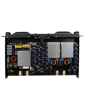 Amplificador digital pro power 1u, 2 canais, dt 1400