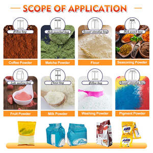 Automatic Bagging Fiber Milk Powder <b>Chemical</b> Maize Wheat Flour Powder Sealing Wrapping Packing Machine Pouch <b>Equipment</b> - Product Image 2