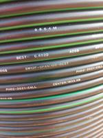 100M Span Overhead Autoportante Messenger Stripe Sheath SM 12 FO Fiber G652D 36 Core Fig8 Cable de fibra óptica GYTC8Y GYTC8S