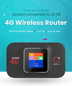 เราเตอร์ OLAX MF982 4G ซิมไร้สาย ไวไฟมือถือ Mifis LTE Wi-fi 4g พร้อมช่องใส่ซิมการ์ด อุปกรณ์ฮอตสปอตไวไฟไร้สายแบบพกพา - Product Image 3