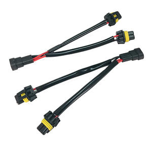 สายแยกไฟ 2 ขา แบบตัวเมีย 9005 9006 ต่อกับตัวผู้ 2 ตัว ความยาว 18 ซม. สายอะแดปเตอร์ไฟหน้ารถบรรทุก รถกระบะ สำหรับปลั๊กจ่ายไฟ LED - Product Image 1