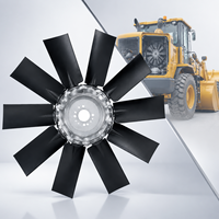 Aspas de Ventilador de Refrigeración del Radiador del Motor de Calidad OEM para Cargadora de Ruedas XCMG Serie LW300