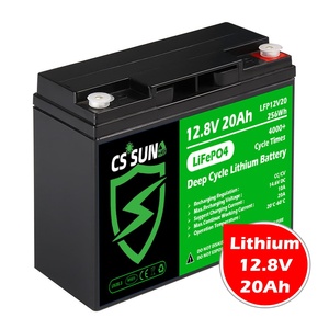 CSPower 12 V20AH Deep Cycle Life Eine Lithium batterie mit BMS für Solarenergie Callie LFP12V20 - Product Image 1