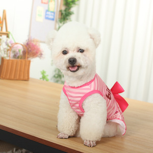 Vêtements pour chiens, nouvelle robe de princesse, polyester hautement élastique, commerce extérieur transfrontalier, Europe, Amérique, joyeux anniversaire, vêtements pour animaux de compagnie, lot - Product Image 3
