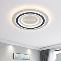 Lámpara de Techo LED Moderna y Minimalista 2026, Juego Completo para Casa, Diseño Rectangular de Lujo para Sala de Estar, Montaje Empotrado, Construcción Metálica AC
