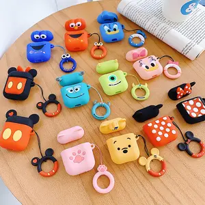 Favorite Designers Custom Cute Cartoon 3D Favorite Character Sneaker Brand Design Fashion Silicone Earphone Case For Airpods 2 3 Pro