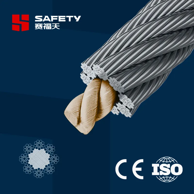 8*19 8X19 FC 14mm kawat baja tali kabel