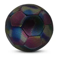 Taille personnalisée 543 conception d'étoile forte durable machine à coudre en polyuréthane réfléchissant football d'entraînement professionnel