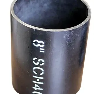 थोक कारखाने कार्बन ने गैस और तेल के लिए 14 इंच काले एर्डब्ल्यू गोल खोखले खंड स्टील पाइप
