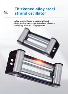 Treuil électrique 4WD 24V/12V câble métallique en acier télécommandé sans fil pour bateaux et grues 20m de hauteur de levage - Product Image 6