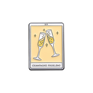 Épinglette religieuse en fer électro-plaqué, émail dur, impression UV, style antique, Feng Shui, ange, animal, pour <span class=keywords><strong>la</strong></span> fête des pères - Product Image 4