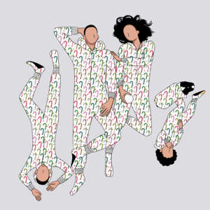 2025 Tùy Chỉnh Phổ Biến Bốn Thành Viên Cha Mẹ Và Con Giáng Sinh Phong Cách Spandex Cotton In Phù Hợp Với Bộ Đồ Ngủ Gia Đình - Product Image 4