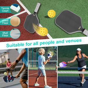 Özel Gen4 hiçbir desen termoform UPA-A belgelendirme 16mm Gen 4 TFP çekirdek Genesis karbon <span class=keywords><strong>Fiber</strong></span> zımpara Pickleball kürek - Product Image 5