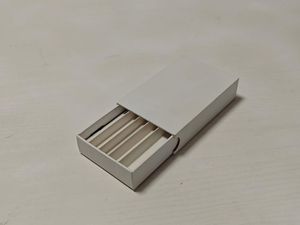 Boîte d'emballage rectangulaire coulissante en carton personnalisée, imprimée, à l'épreuve des enfants, avec séparateurs - Product Image 2