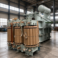 Transformateur triphasé immergé dans l'huile 35 kV 2500 kVA de qualité supérieure, à deux enroulements, personnalisable, avec inspection en usine, alimentation principale 480 V