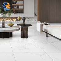 Carreaux de porcelaine pleine masse 600x600mm, texture imitation pierre, design moderne, antibactériens, résistants à l'usure et aux acides, pour salle de bain et villa