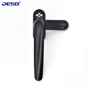 Manijas para Puertas y Ventanas, Accesorios para Muebles, Manija de Ventana en Forma de 7 de Alta Calidad, de Aleación de <span class=keywords><strong>Aluminio</strong></span> Resistente, con Rueda - Product Image 2