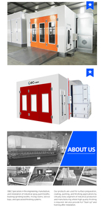 Cabina di spruzzatura industriale resistente per auto rifinitura resistente alla corrosione dipinto di camion per <span class=keywords><strong>moto</strong></span> per uso di cottura - Product Image 4