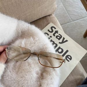 Nouvelles Lunettes de Soleil Métalliques Rectangulaires 2026 pour Femmes – Montures Tendance Petites Carrées – Verres Populaires pour Dames – Vente en Gros - Product Image 3