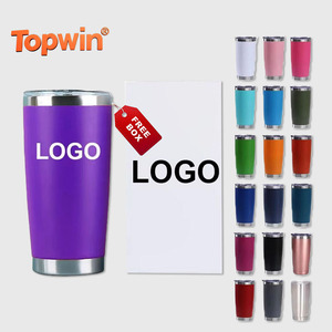 Vente en gros de gobelets isothermes de 20 oz pour l'extérieur, anti-fuite, avec logo personnalisé, pour café, bière, eau, mugs à double paroi avec paille - Product Image 1