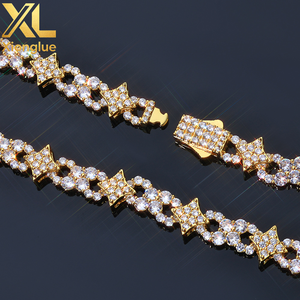 Collar con Colgante de Estrella de Plata de Ley 925 con Moissanita, Estilo Hip Hop, VVS, Brillante, con Certificado GRA, Pasa el Test de Diamantes, Joyería para Hombre y Mujer - Product Image 6