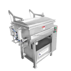 304 stainless steel vacuum stuffing mixer high yield vacuum mixer Meat filling mixer