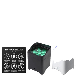 <span class=keywords><strong>2025</strong></span> mới hengyu 10pcs 6x18W không dây DMX Battery Powered WIFI <span class=keywords><strong>LED</strong></span> <span class=keywords><strong>uplight</strong></span> mệnh lên ánh sáng với phí trường hợp đối với Wedding party Bar - Product Image 4