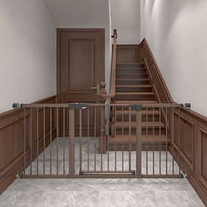 29, 5-40, 5 \ "Child Pet Indoor Gate 36 \" Hoch Auto Close Walk Thru Pet Gate Weiß Druck montiertes Hunde tor Bett Zubehör - Product Image 1