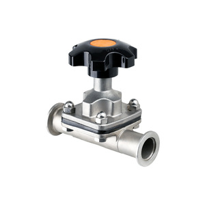 ขายตรงจากโรงงาน วาล์วไดอะแฟรมสแตนเลส 304/316 แบบติดตั้งเร็ว KF วาล์วควบคุมสุขภัณฑ์ ขายตรงจากผู้ผลิต - Product Image 2