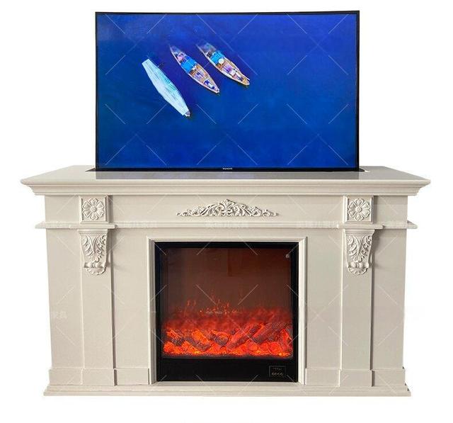 Manufacturers Wholesale Integrated Hidden French Electric Remote Control Lifting TV Cabinet