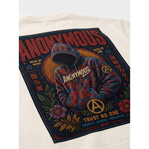 Maglietta unisex Anonymous - Edizione Trust No One - Product Image 4