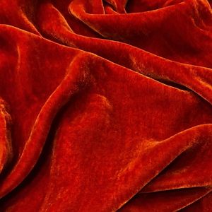 Nouvelle Arrivée Faible MOQ Tissu Velours de Soie 20% Soie 80% Viscose Brossé Couleur Unie Velours de Soie de Mûrier - Product Image 5