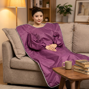 Couverture de Thérapie par Chaleur Infrarouge Lointain 360 en Gros °   Couverture corporelle complète, épaules, abdomen, jambes, dos, chauffage 4 zones pour équipement de spa - Product Image 1