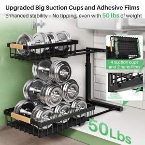 ชั้นวางของ2ชั้น2ชั้น, ลิ้นชักเลื่อนโลหะชั้นวางของอ่างล้างจาน - Product Image 6